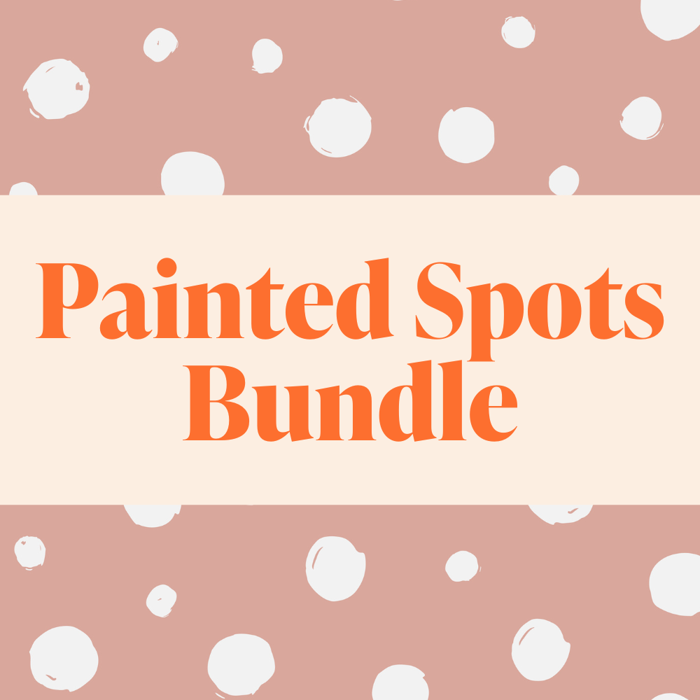 Painted Spots Car Set