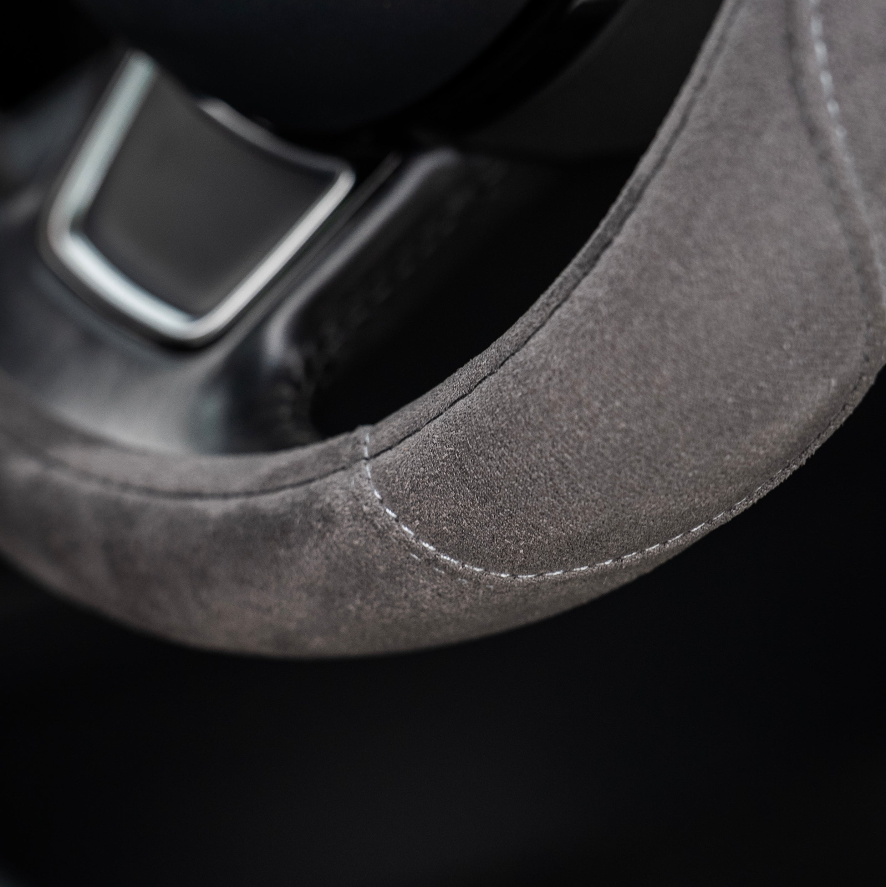 Suede-Style Steering Wheel Cover