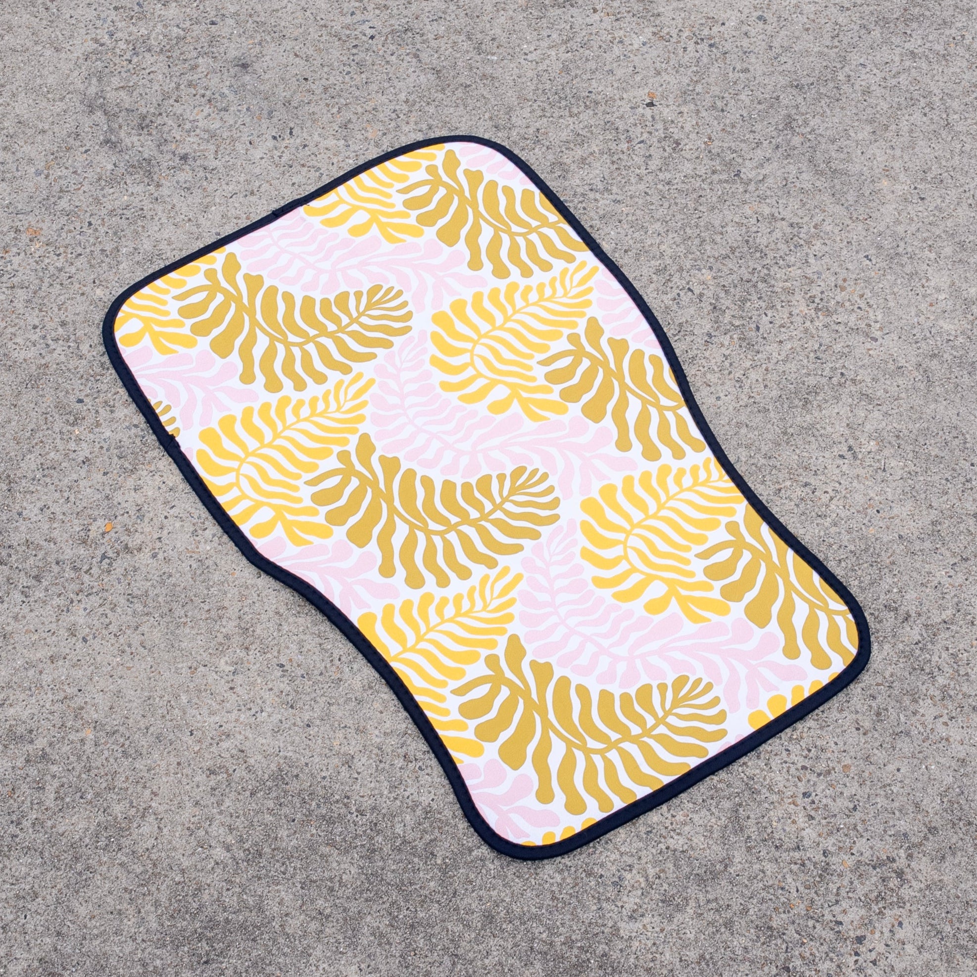 Coral Floor Mat Set