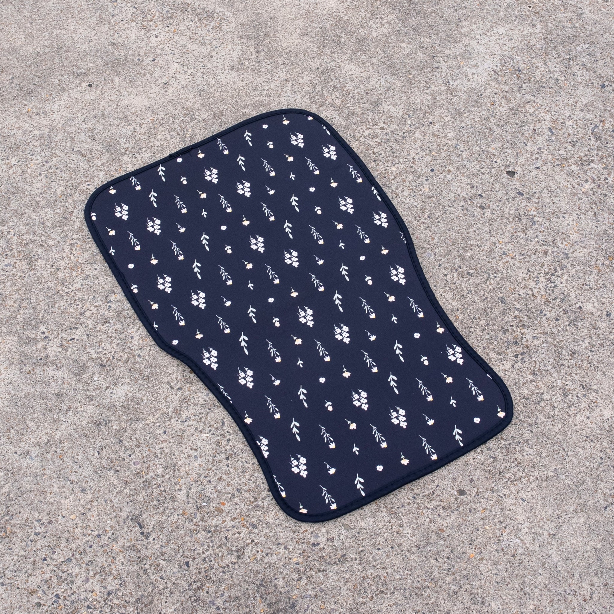 Flower Field Floor Mat Set