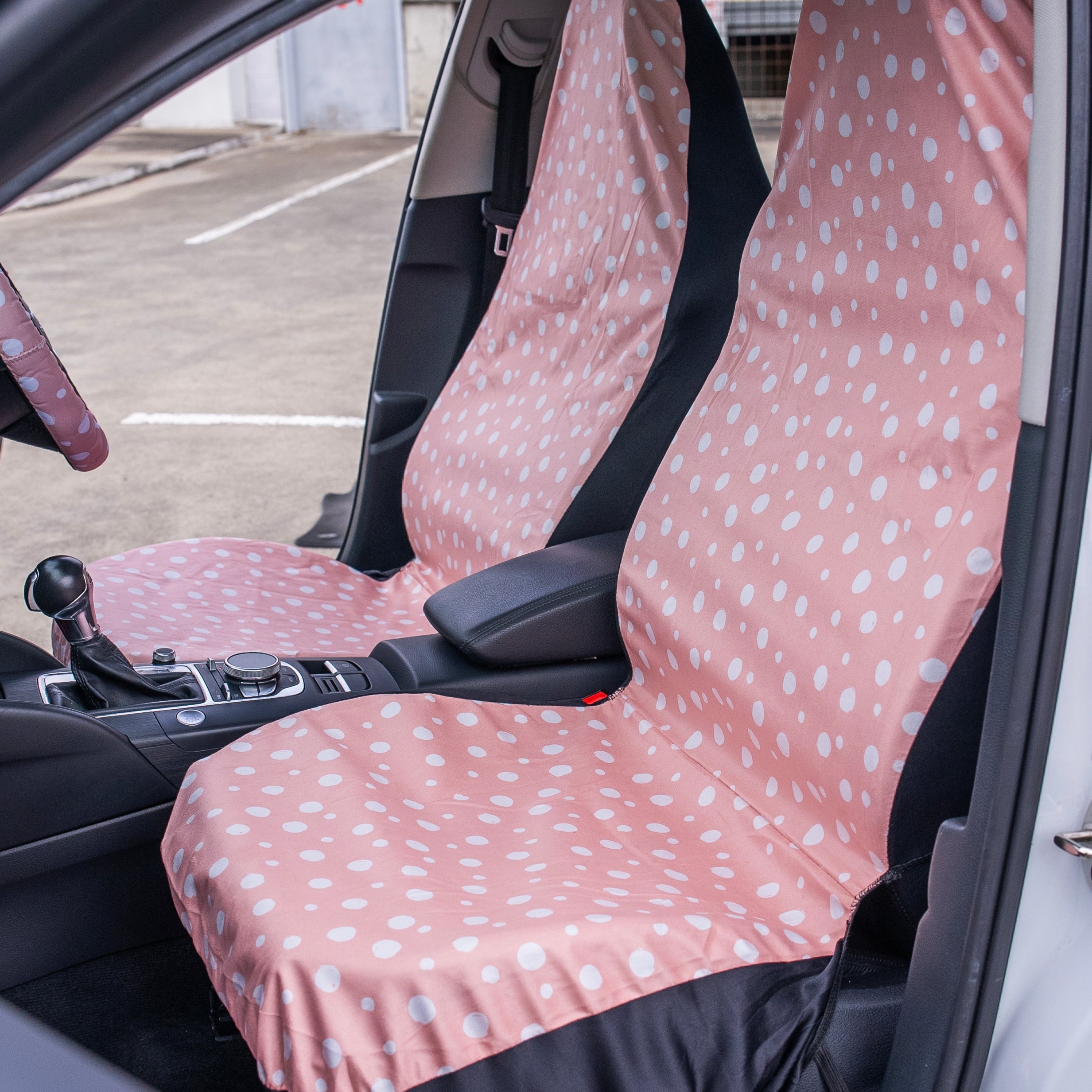 Painted Spots Seat Cover Set