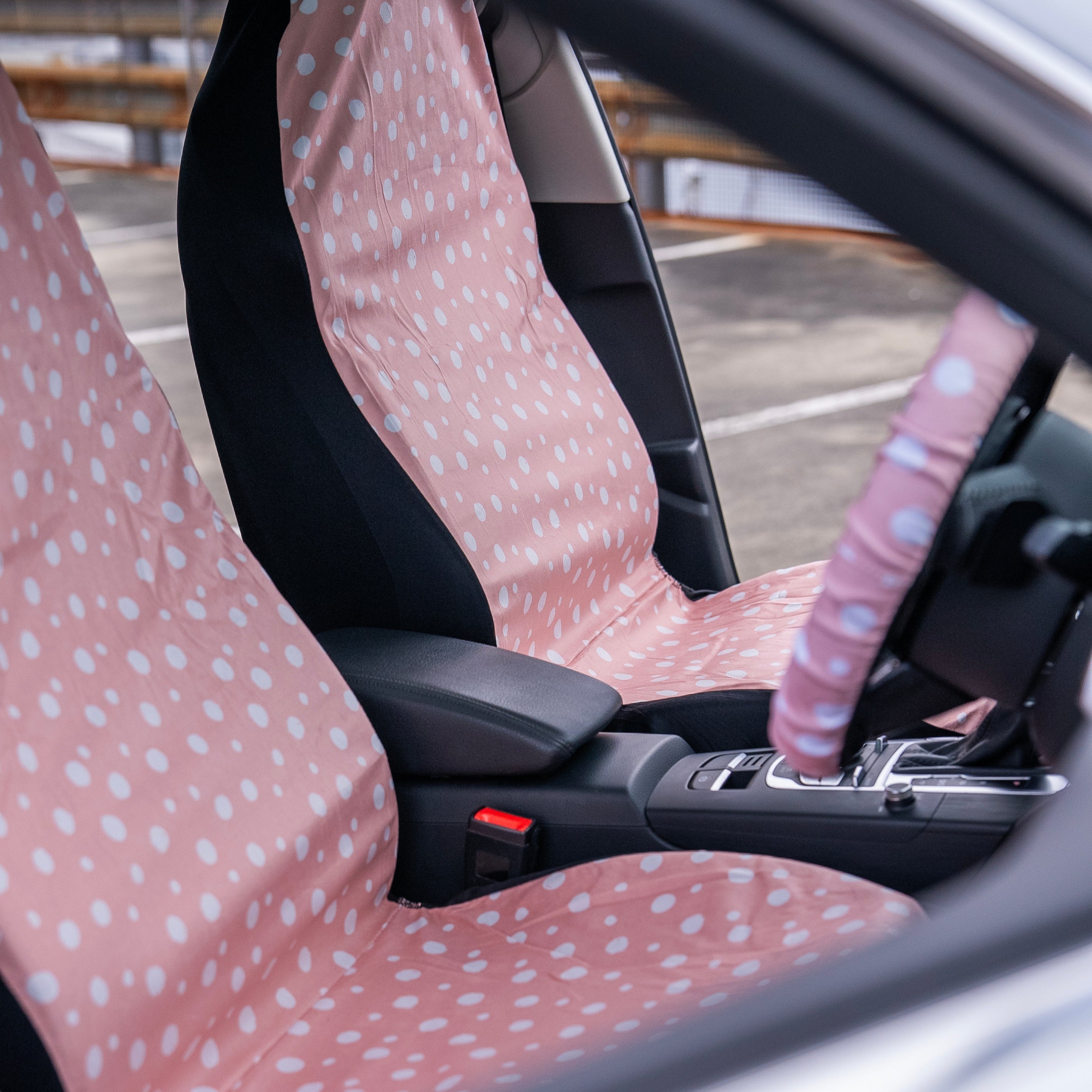 Painted Spots Seat Cover Set