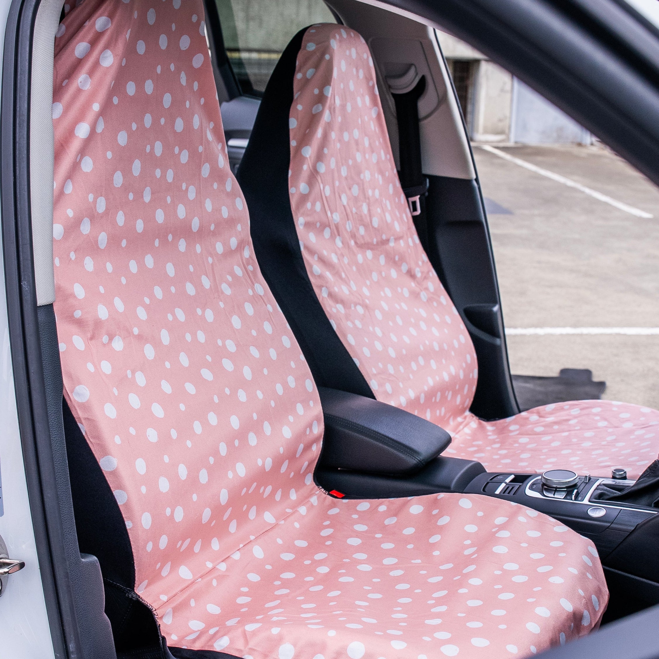 Painted Spots Seat Cover Set